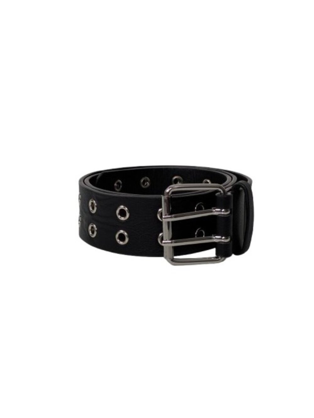 Brandy Melville Vegan Leather Grommet Belt OS Y2K Punk Grunge